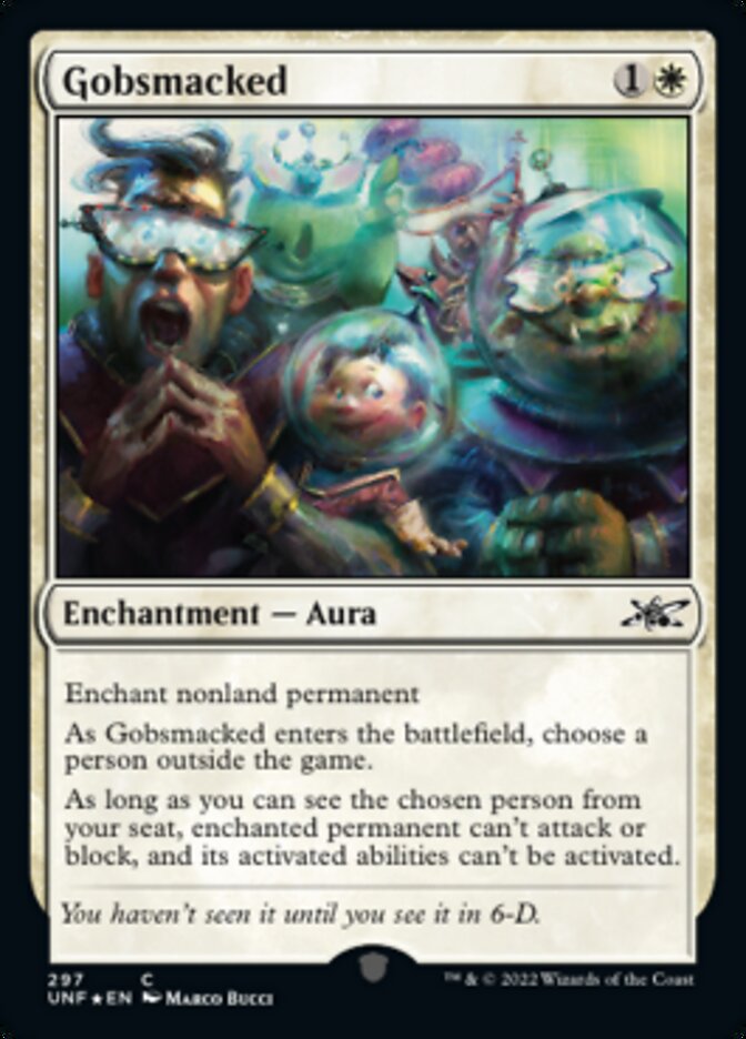 Gobsmacked (Galaxy Foil) [Unfinity] | Good Games Cannington