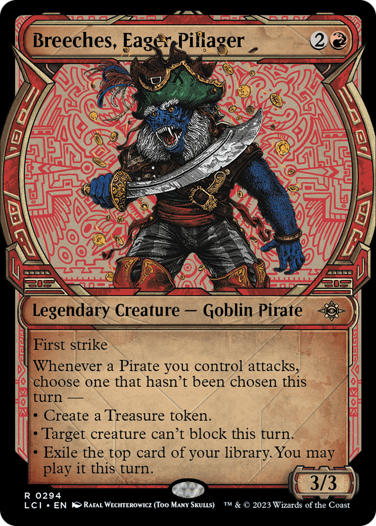 Breeches, Eager Pillager (Showcase) [The Lost Caverns of Ixalan] | Good Games Cannington