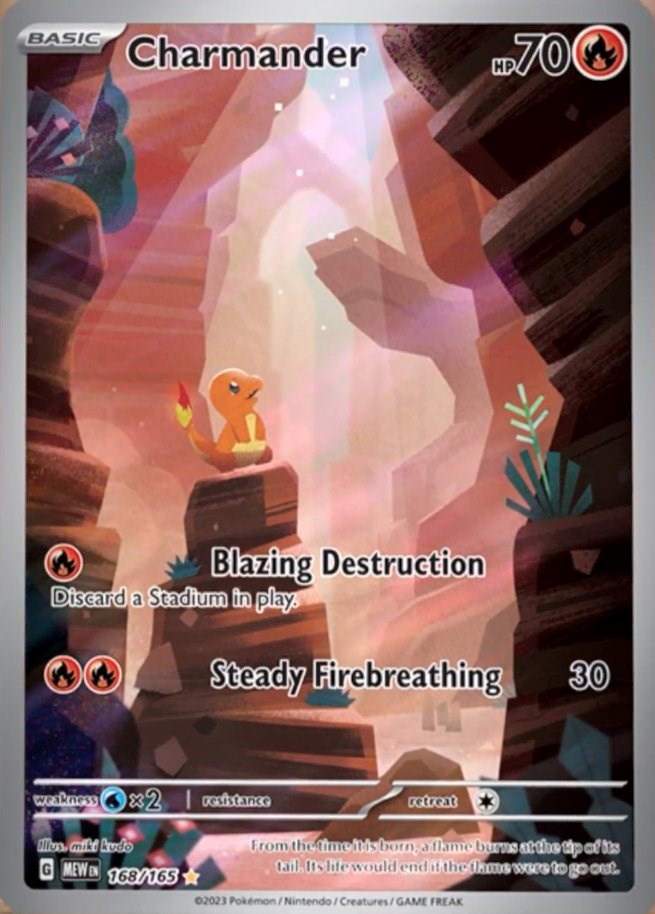 Charmander (168/165) [Scarlet & Violet 151] | Good Games Cannington
