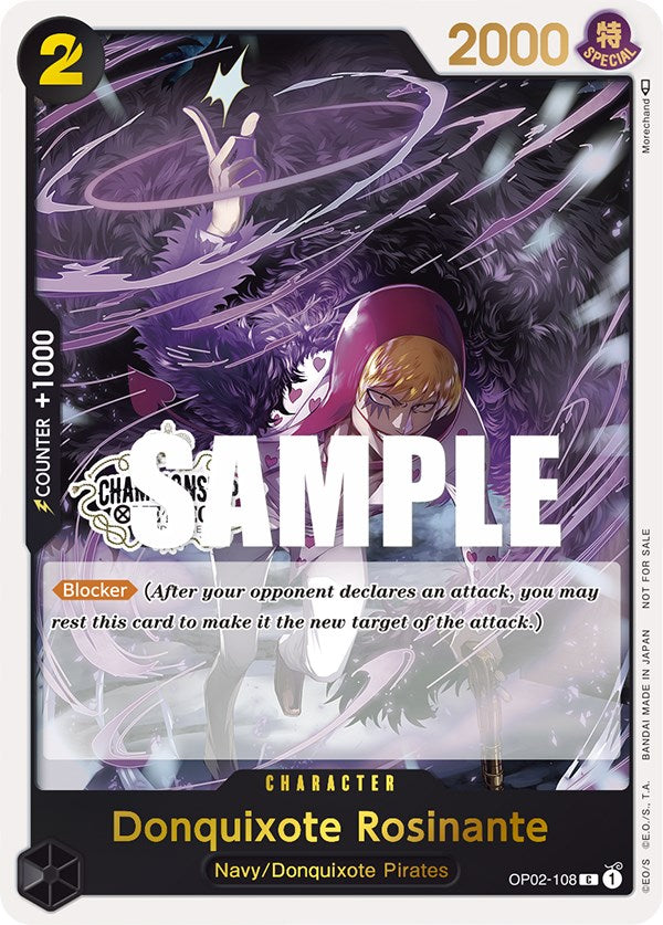 Donquixote Rosinante (Store Championship Participation Pack) [One Piece Promotion Cards] | Good Games Cannington