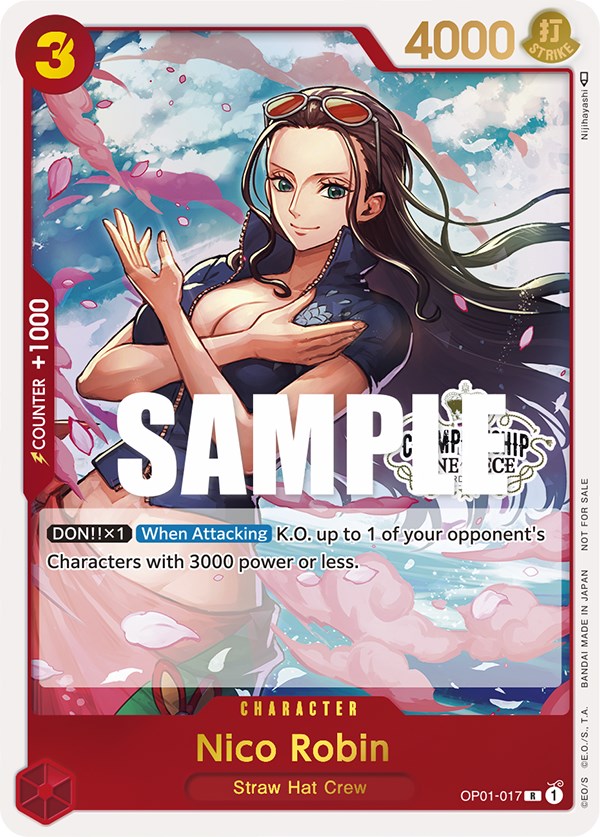 Nico Robin (Store Championship Participation Pack) [One Piece Promotion Cards] | Good Games Cannington