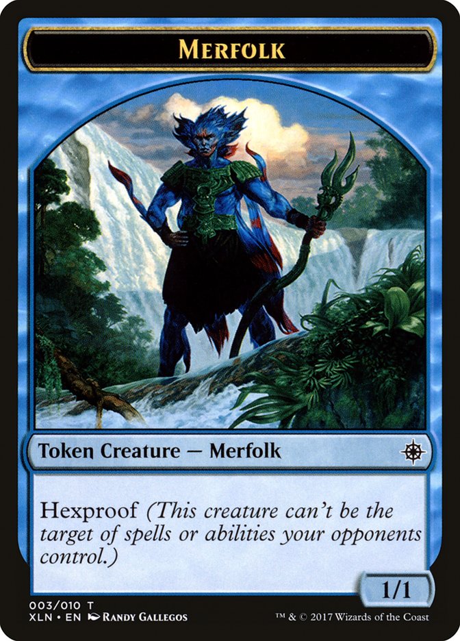 Merfolk Token [Ixalan Tokens] | Good Games Cannington