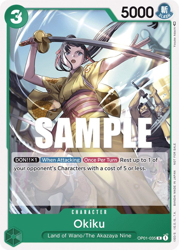 Okiku (Tournament Pack Vol. 4) [One Piece Promotion Cards] | Good Games Cannington