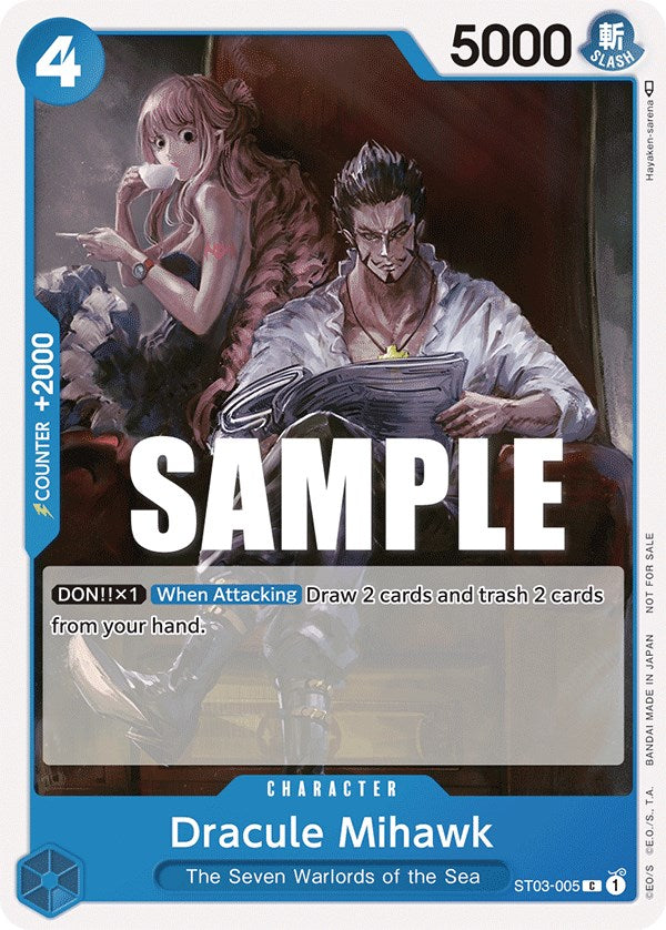 Dracule Mihawk (Tournament Pack Vol. 4) [One Piece Promotion Cards] | Good Games Cannington