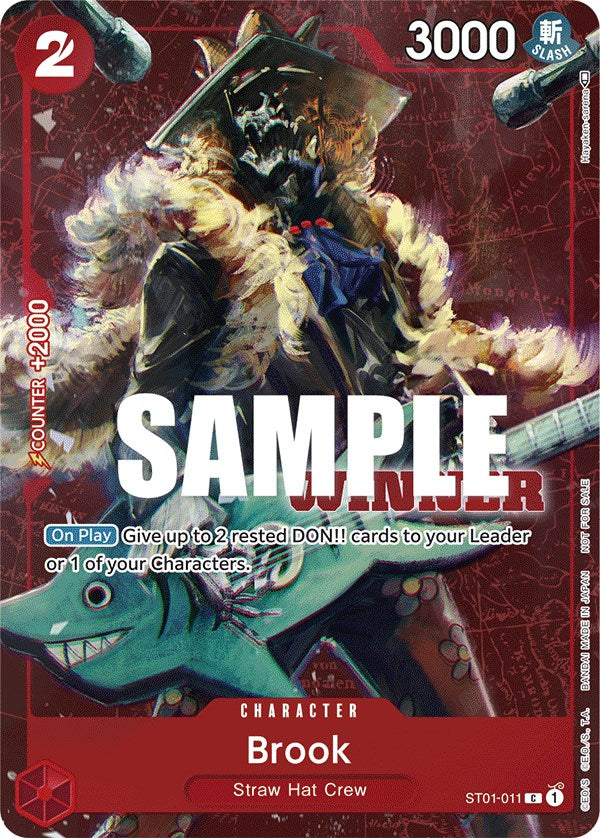 Brook (Tournament Pack Vol. 4) [Winner] [One Piece Promotion Cards] | Good Games Cannington
