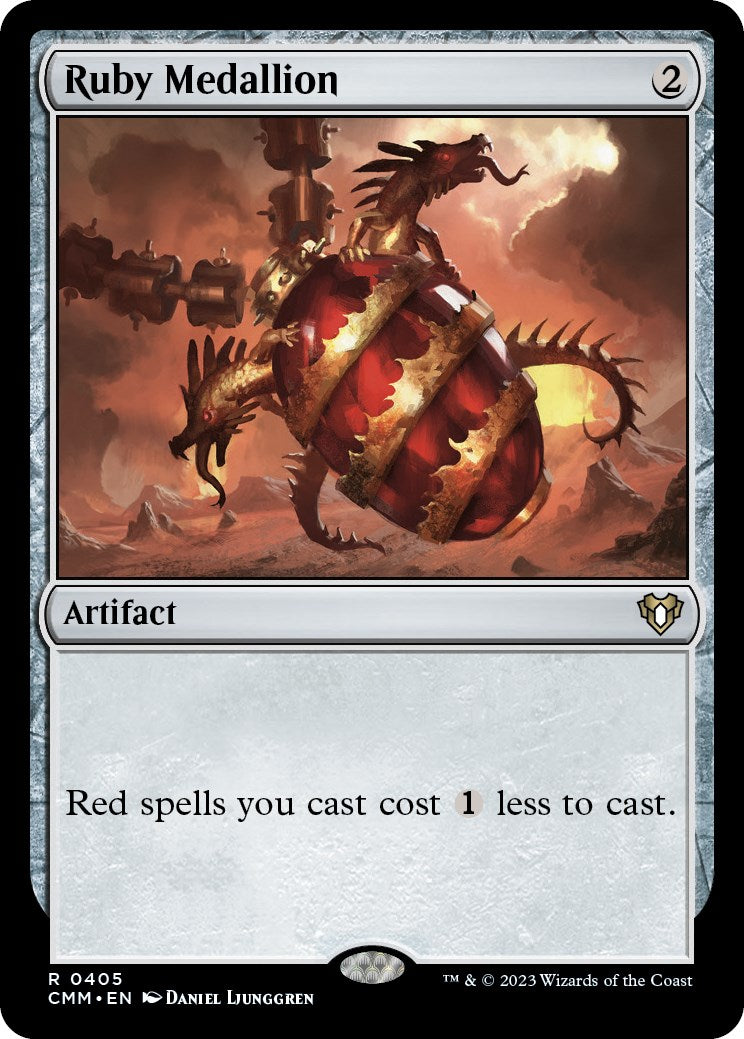 Ruby Medallion [Commander Masters] | Good Games Cannington