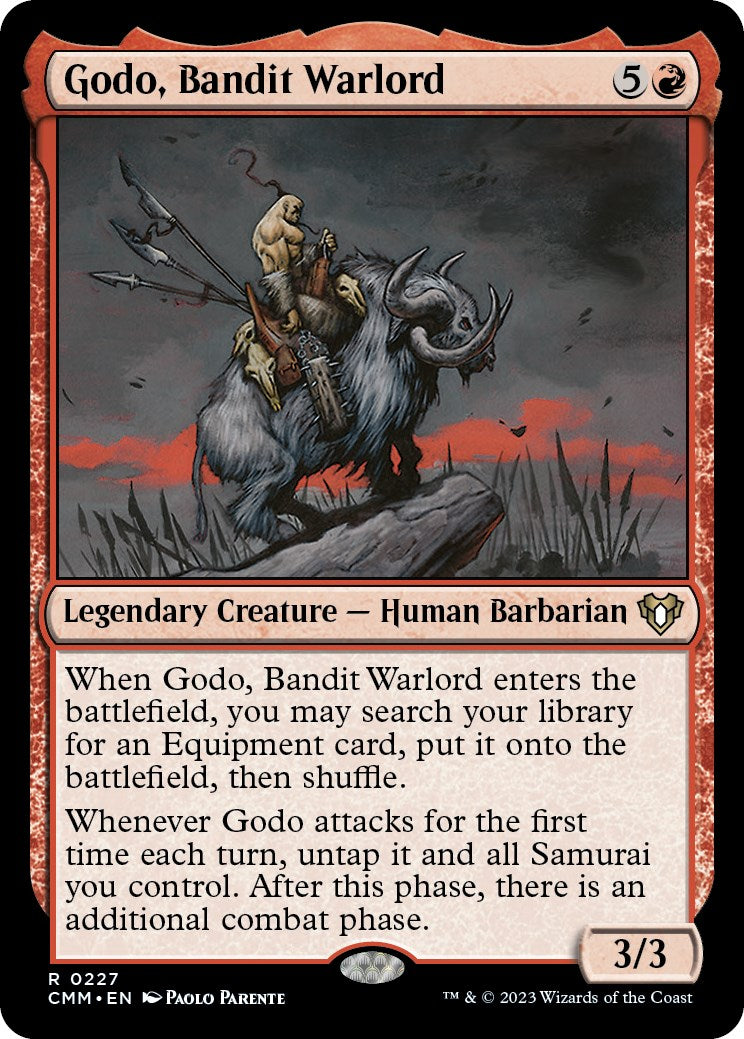 Godo, Bandit Warlord [Commander Masters] | Good Games Cannington