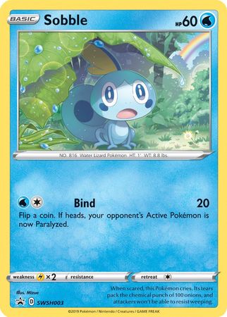 Sobble (SWSH003) [Sword & Shield: Black Star Promos] | Good Games Cannington