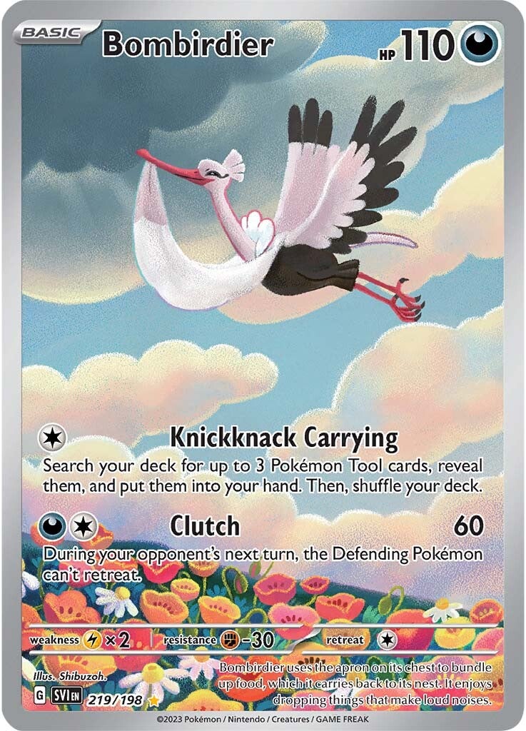 Bombirdier (219/198) [Scarlet & Violet: Base Set] | Good Games Cannington
