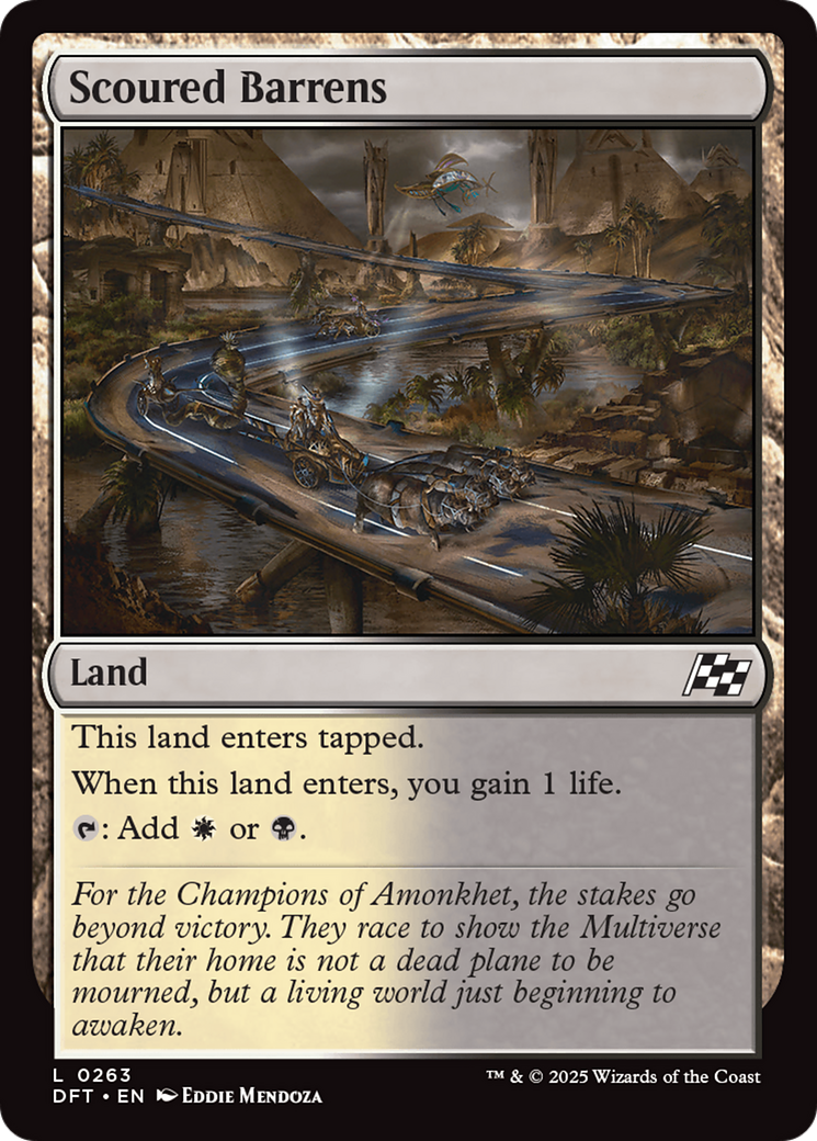 Scoured Barrens [Aetherdrift] | Good Games Cannington