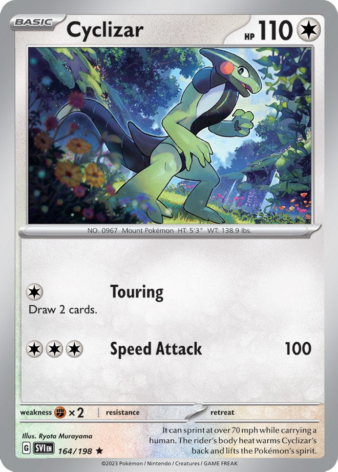 Cyclizar (164/198) (Theme Deck Exclusive) [Scarlet & Violet: Base Set] | Good Games Cannington