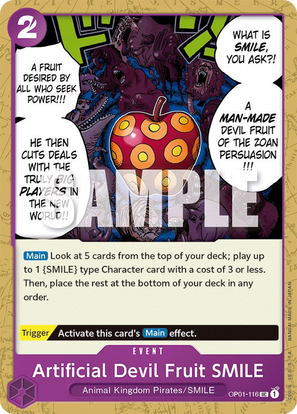 Artificial Devil Fruit SMILE [Romance Dawn] | Good Games Cannington