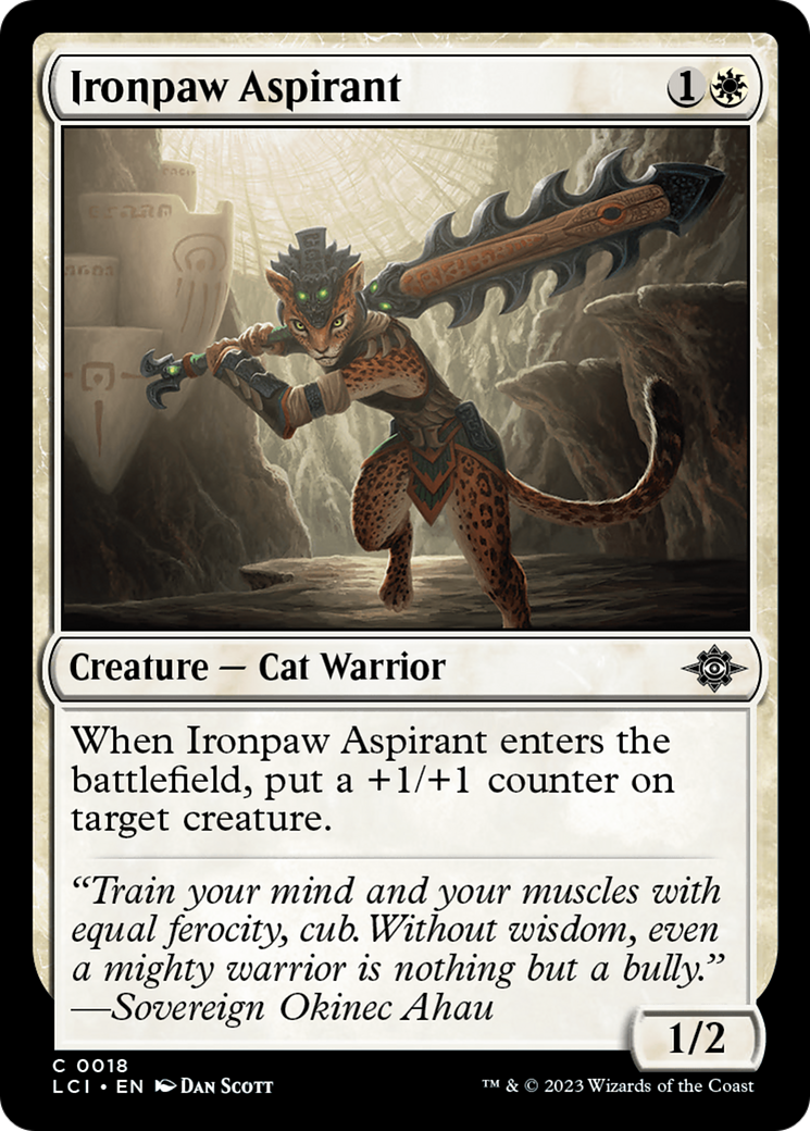 Ironpaw Aspirant [The Lost Caverns of Ixalan] | Good Games Cannington