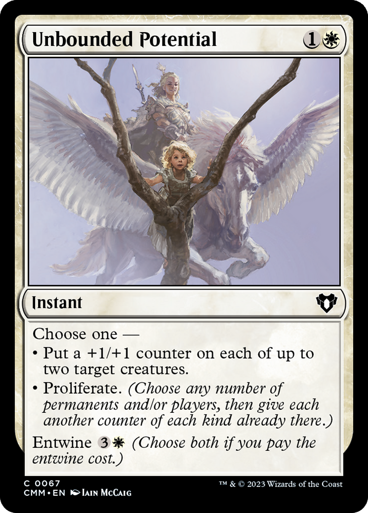 Unbounded Potential [Commander Masters] | Good Games Cannington