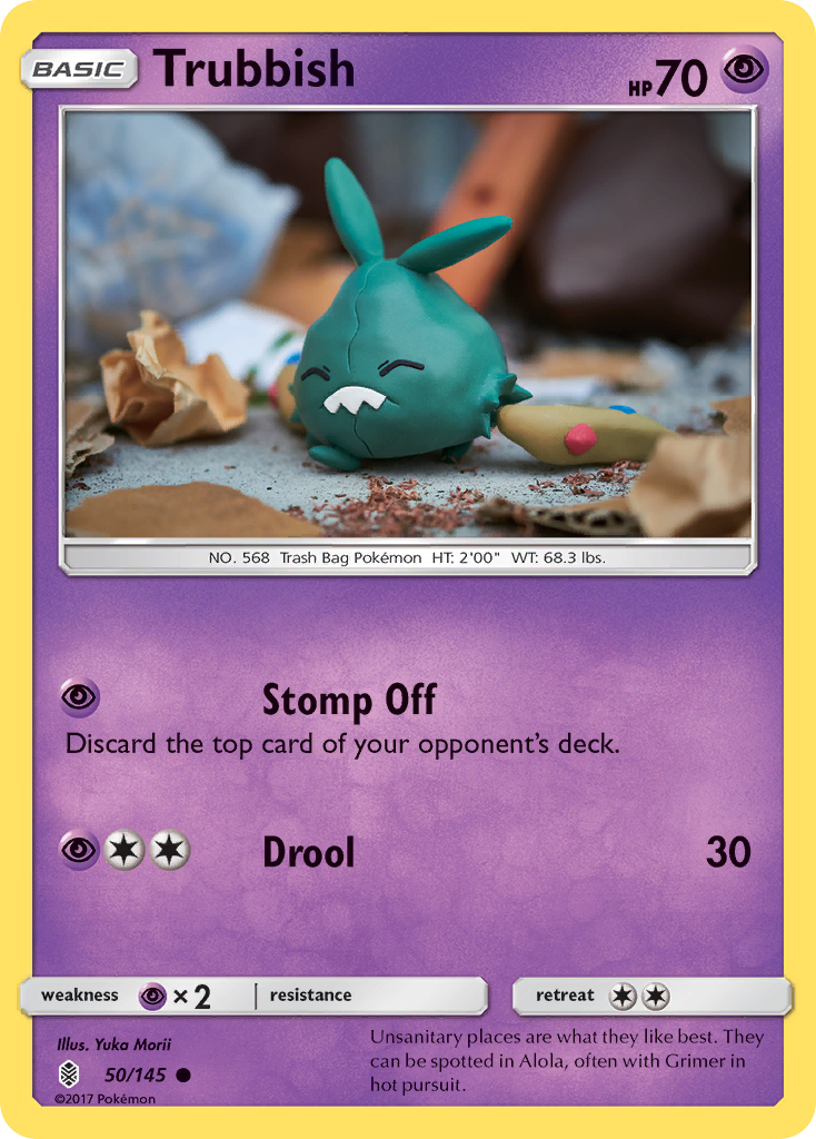 Trubbish (50/145) [Sun & Moon: Guardians Rising] | Good Games Cannington