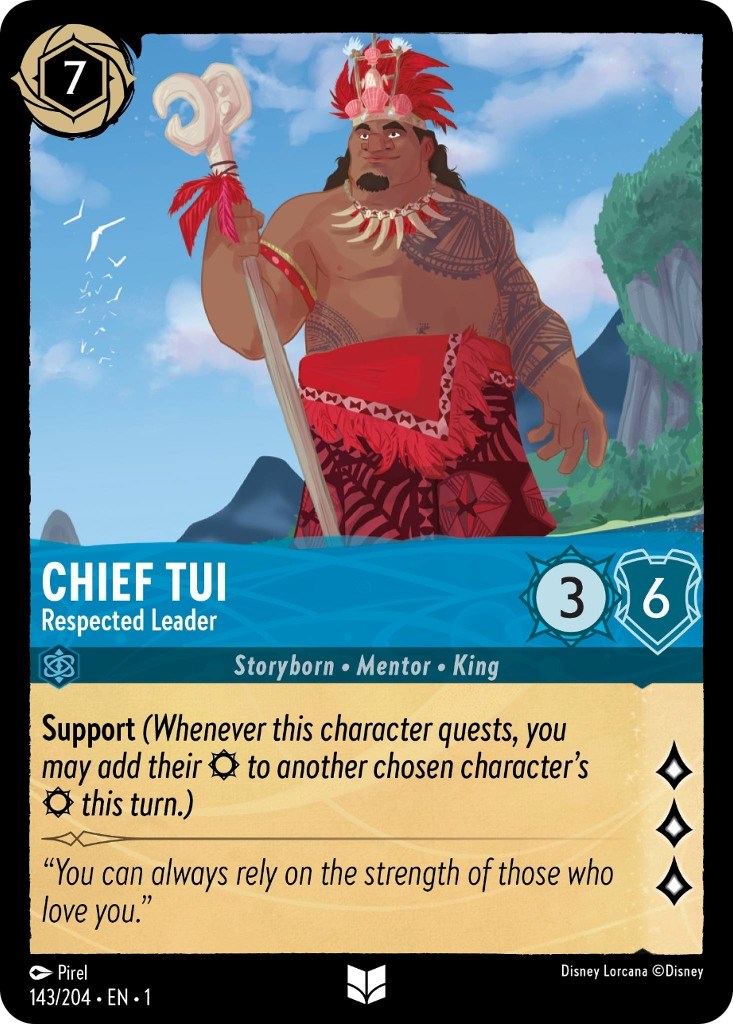 Chief Tui - Respected Leader (143/204) [The First Chapter] | Good Games Cannington