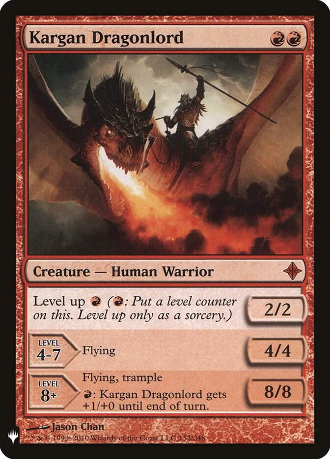 Kargan Dragonlord 152 (The List Reprints)  | Good Games Cannington