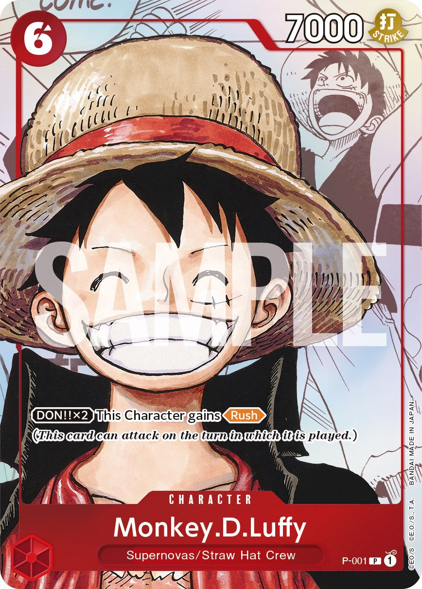 Monkey.D.Luffy (Alternate Art) [One Piece Promotion Cards] | Good Games Cannington