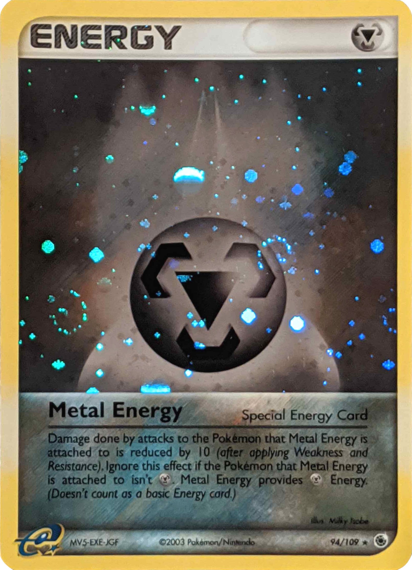 Metal Enery (94/109) (Cosmos Holo) [EX: Ruby & Sapphire] | Good Games Cannington