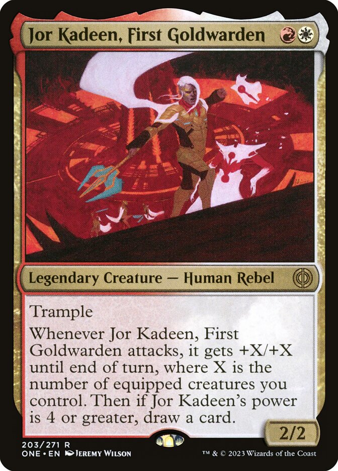 Jor Kadeen First Goldwarden 203 (Phyrexia: All Will Be One)  | Good Games Cannington