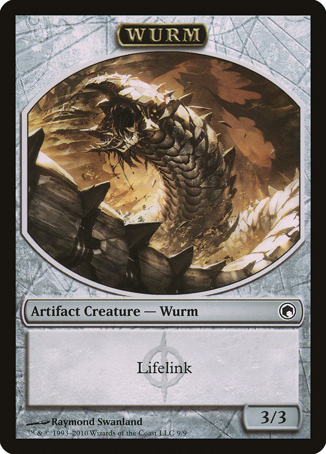 Wurm Token (9/9) [Scars of Mirrodin Tokens] | Good Games Cannington