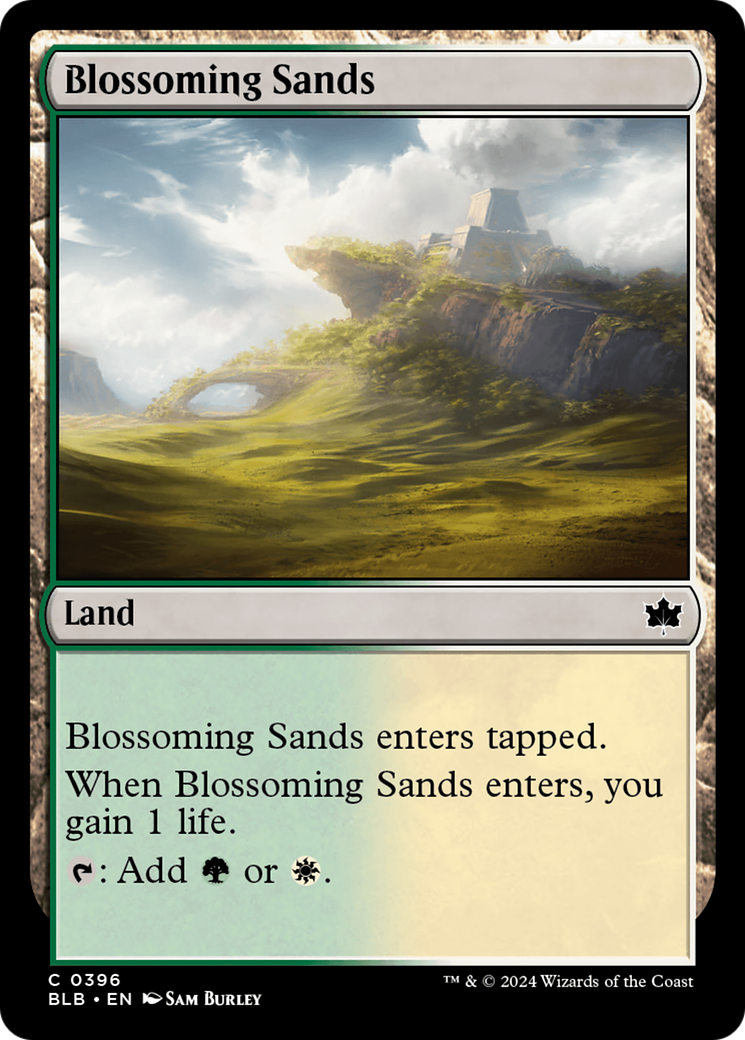 Blossoming Sands [Bloomburrow] | Good Games Cannington