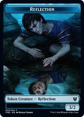 Reflection // Satyr Double-Sided Token [Theros Beyond Death Tokens] | Good Games Cannington