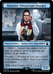 Alien // Osgood, Operation Double Double-Sided Token [Doctor Who Tokens] | Good Games Cannington