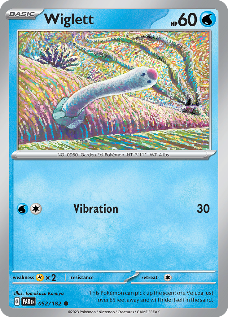 Wiglett (052/182) [Scarlet & Violet: Paradox Rift] | Good Games Cannington