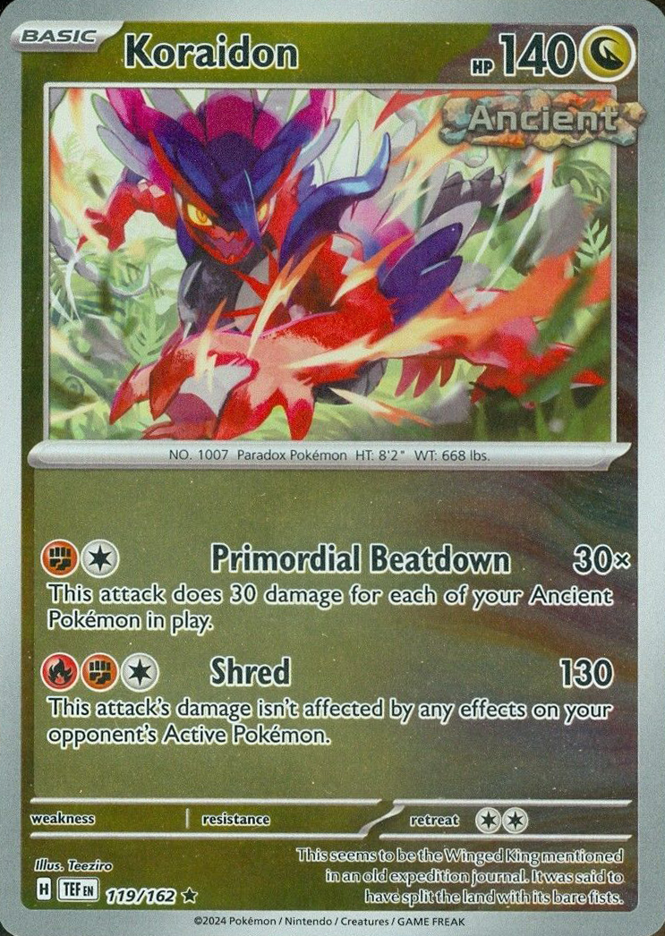 Koraidon (119/162) [Scarlet & Violet: Temporal Forces] | Good Games Cannington