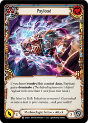Payload (Blue) [EVR078] (Everfest)  1st Edition Rainbow Foil | Good Games Cannington