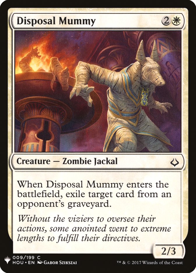 Disposal Mummy [Mystery Booster] | Good Games Cannington