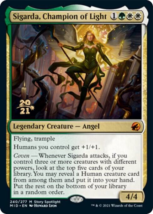 Sigarda Champion of Light 240s/171 (Prerelease Cards)  - Foil | Good Games Cannington