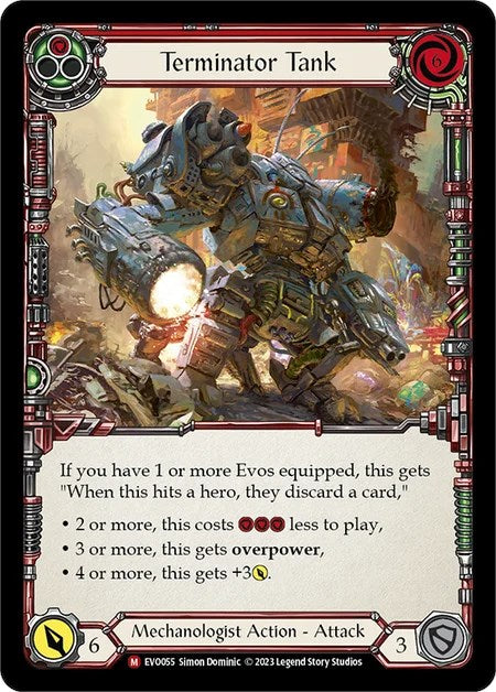 Terminator Tank [EVO055] (Bright Lights)  Rainbow Foil | Good Games Cannington