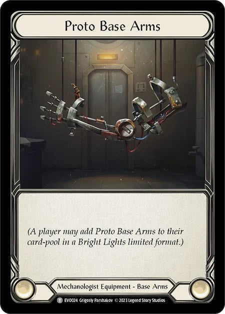Proto Base Arms [EVO024] (Bright Lights) | Good Games Cannington
