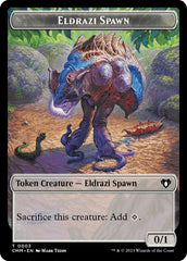 Eldrazi Spawn // Ogre Double-Sided Token [Commander Masters Tokens] | Good Games Cannington