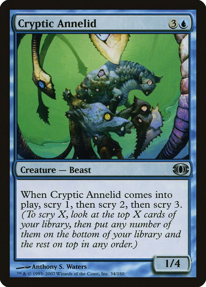 Cryptic Annelid 34/180 (Future Sight)  | Good Games Cannington