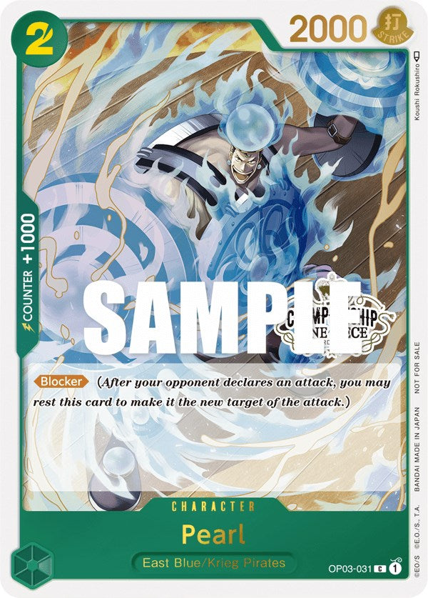Pearl (Store Championship Participation Pack Vol. 2) [One Piece Promotion Cards] | Good Games Cannington