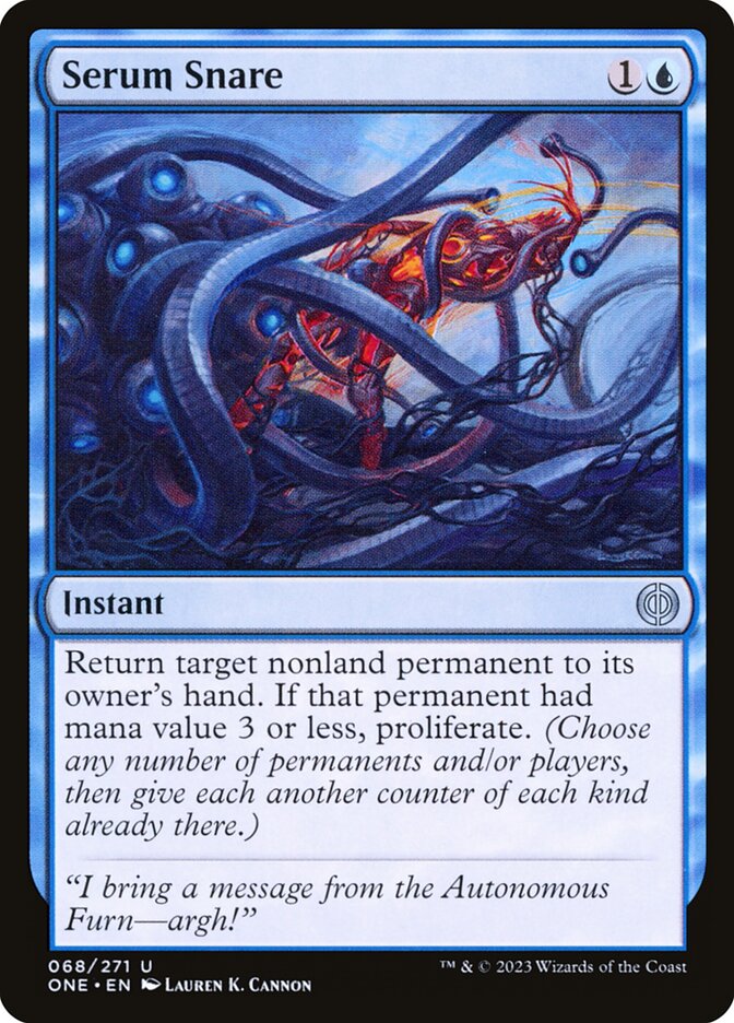 Serum Snare 68 (Phyrexia: All Will Be One)  | Good Games Cannington