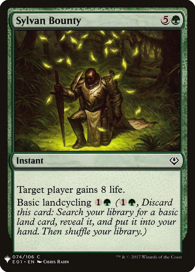 Sylvan Bounty [Mystery Booster] | Good Games Cannington