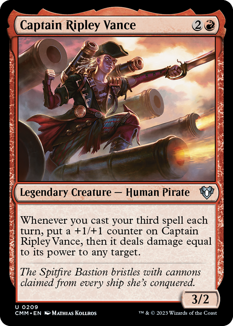 Captain Ripley Vance [Commander Masters] | Good Games Cannington