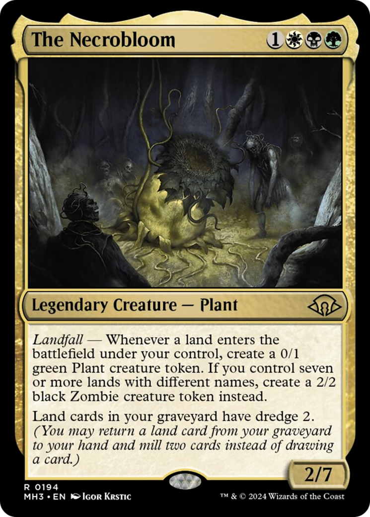 The Necrobloom [Modern Horizons 3] | Good Games Cannington
