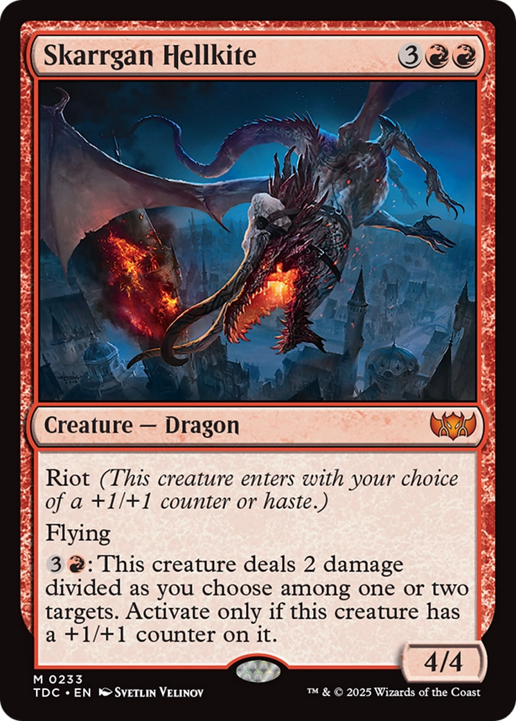 Skarrgan Hellkite [Tarkir: Dragonstorm Commander] | Good Games Cannington