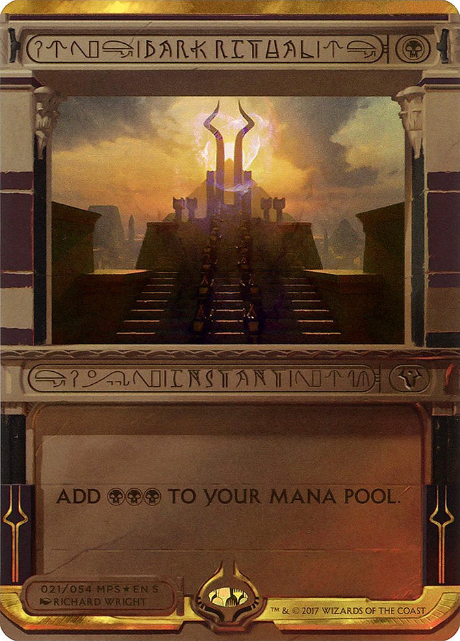 Dark Ritual (Invocation) [Amonkhet Invocations] | Good Games Cannington