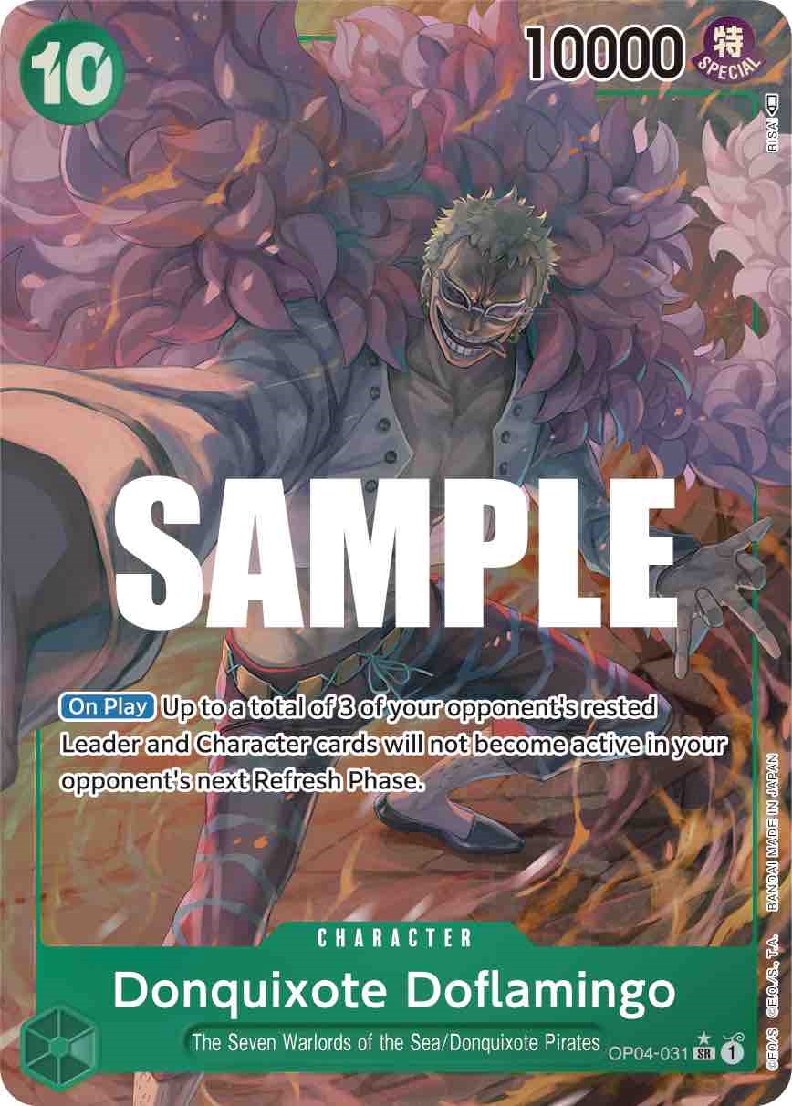 Donquixote Doflamingo (Alternate Art) [Kingdoms of Intrigue] | Good Games Cannington