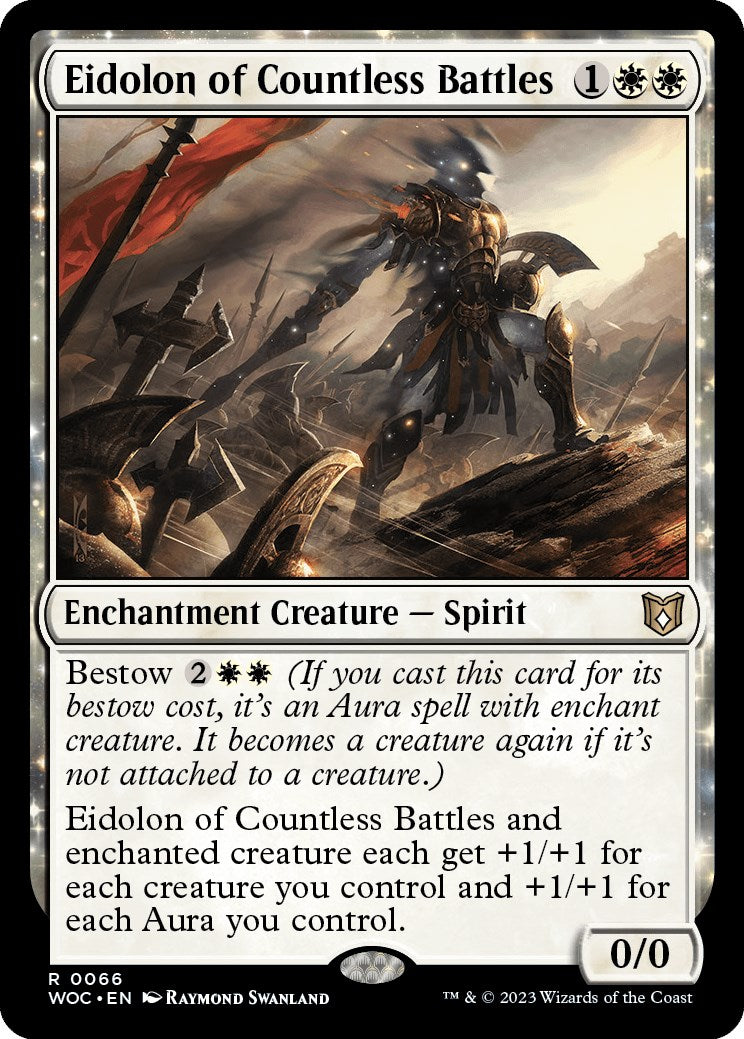 Eidolon of Countless Battles [Wilds of Eldraine Commander] | Good Games Cannington
