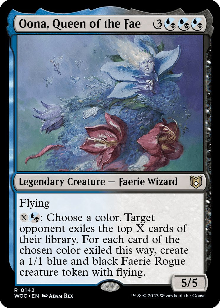 Oona, Queen of the Fae [Wilds of Eldraine Commander] | Good Games Cannington
