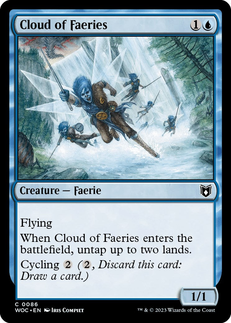 Cloud of Faeries [Wilds of Eldraine Commander] | Good Games Cannington