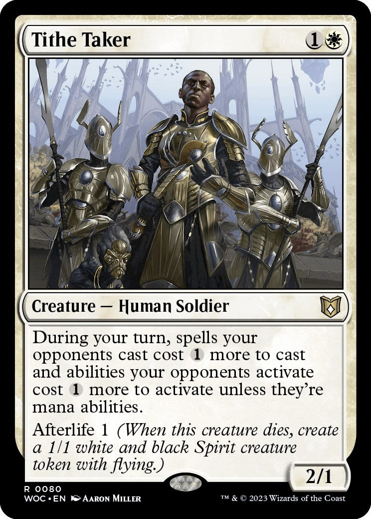 Tithe Taker [Wilds of Eldraine Commander] | Good Games Cannington