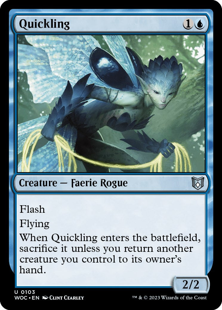 Quickling [Wilds of Eldraine Commander] | Good Games Cannington